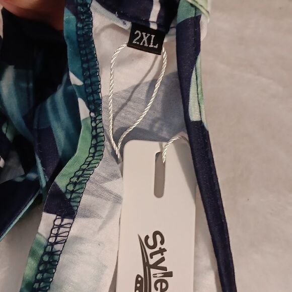 Styleword Halter Tropical Maxi Dress - Picture 7 of 9